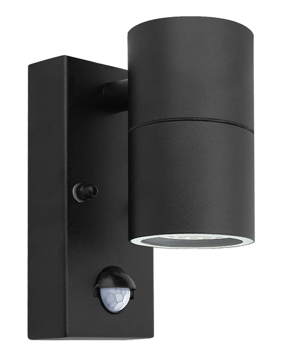 GU10 Down Wall Light with PIR