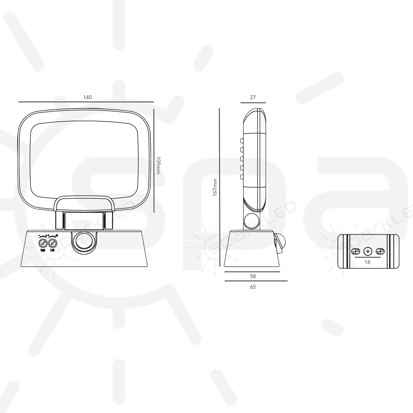 10W Wall Mount Floodlight