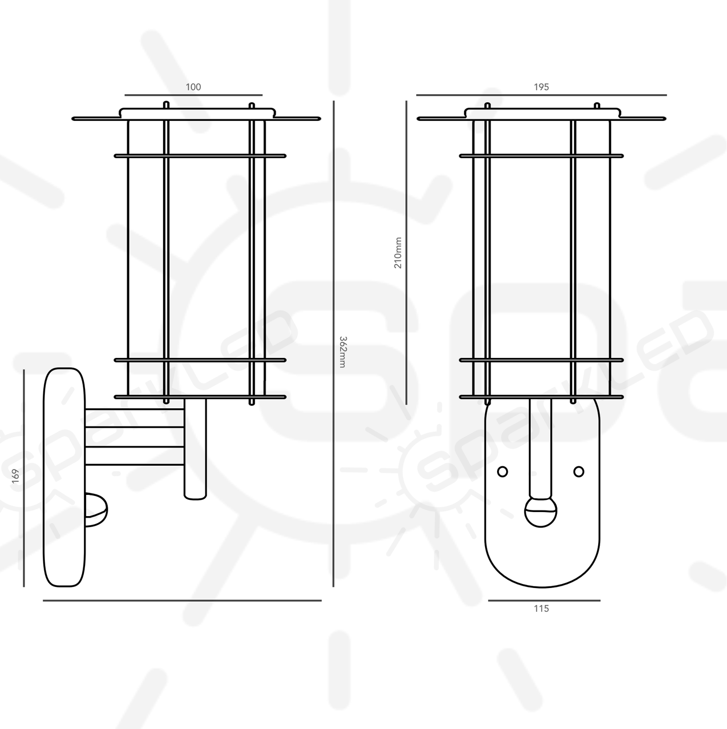 Modern Lantern Light