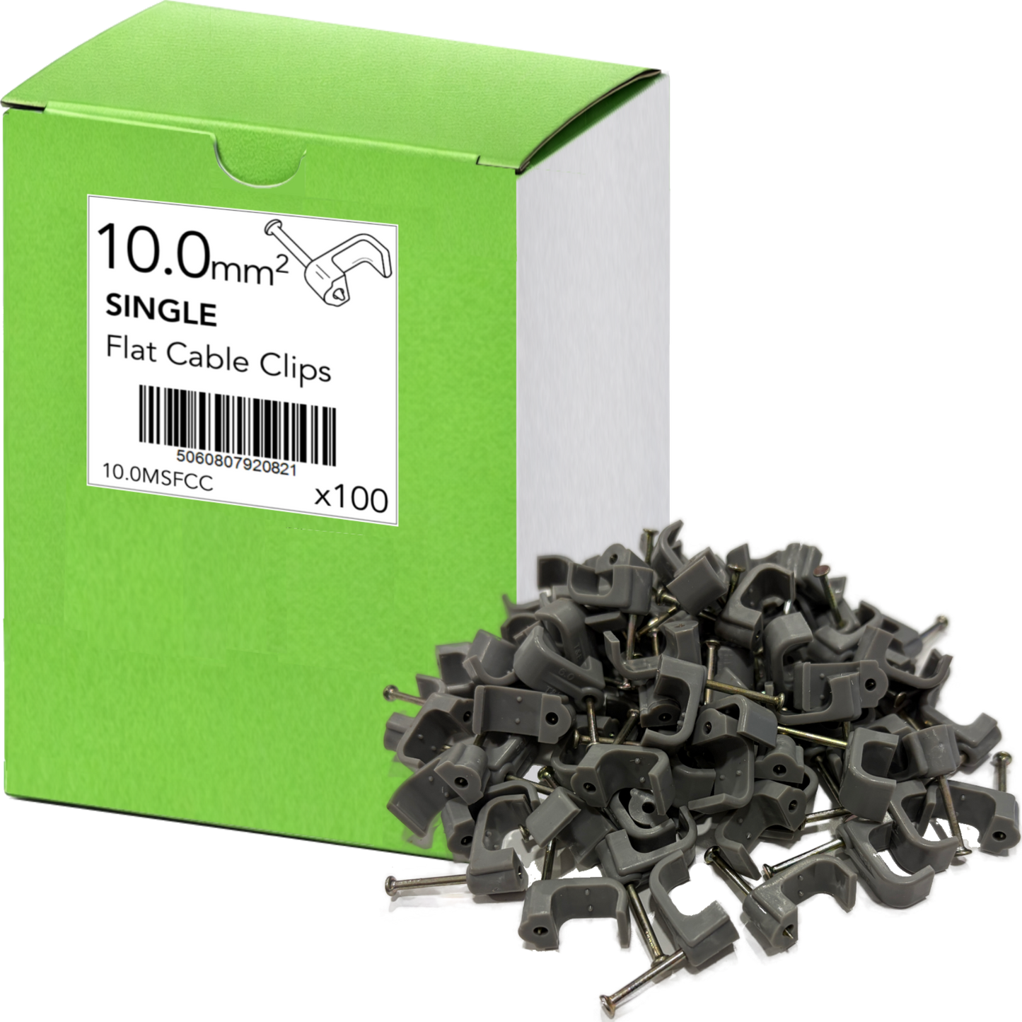 10.0mm Single Twin & Earth Clips