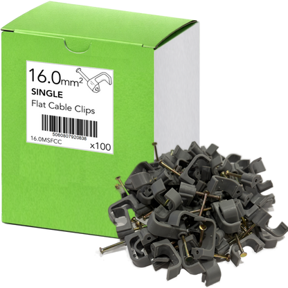 16.0mm Single Twin & Earth Clips
