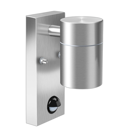 GU10 Down Wall Light with PIR