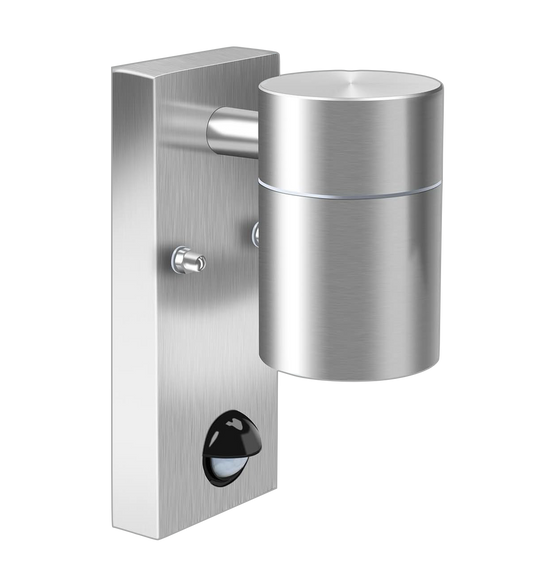 GU10 Down Wall Light with PIR