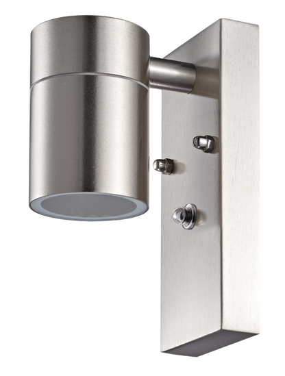 GU10 Down Wall Light with Photocell